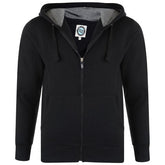 Kam X-Tall Black Full Zip Hoodie Black