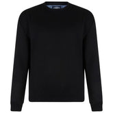 Kam X-Tall Black Crew Neck Sweatshirt Black