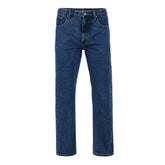Kam Extra Tall Fit Stonewash Jeans Blue