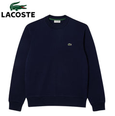Lacoste Classic Brushed Fleece Sweater Navy