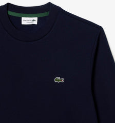 Lacoste Classic Brushed Fleece Sweater Navy