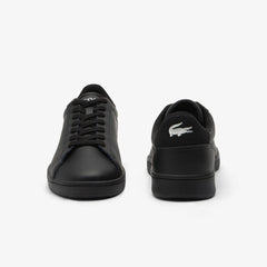 Lacoste Carnaby Black Leather Shoes Black