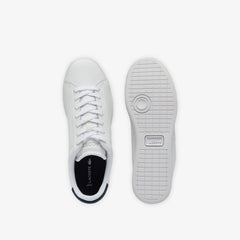 Lacoste Carnaby White & Navy Leather White