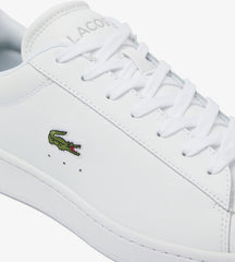 Lacoste Carnaby White & Navy Leather White