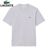 Lacoste Pima Cotton Crew Neck T-Shirt Grey