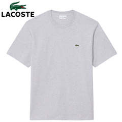 Lacoste Pima Cotton Crew Neck T-Shirt Grey