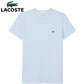 Lacoste Pima Cotton Crew Neck T-Shirt Blue