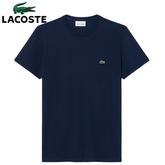 Lacoste Pima Cotton Crew Neck T-Shirt Navy