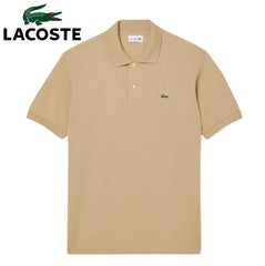 Lacoste Petit Pique Polo Shirt Beige