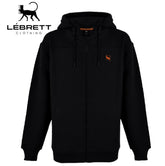 Lebrett Full Zip Empire Black Hoodie Black