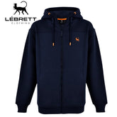 Lebrett Full Zip Empire Navy Hoodie Navy