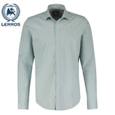 Lerros Geo Print Green Shirt Green