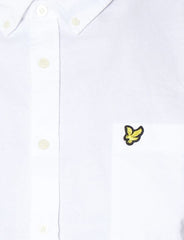 Lyle & Scott Oxford Collar White Shirt White