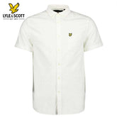 Lyle & Scott Oxford Short Sleeve Shirt White
