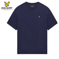 Lyle & Scott Plain Navy T-Shirt Navy