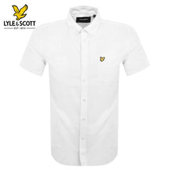 Lyle & Scott Poplin White Short Sleeve White