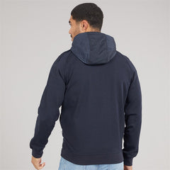 Lyle & Scott Raglan Hybrid Media Hoodie Navy