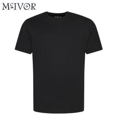 Mc Ivor Crew Black Neck T-Shirt Black