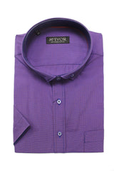 Mc Ivor Daire Cerise Check Shirt Navy