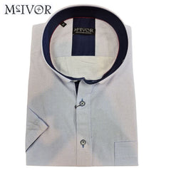 Mc Ivor Olly Blue Micro Dot Shirt Blue