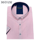 Mc Ivor Rua Pink Check Short Sleeve Pink