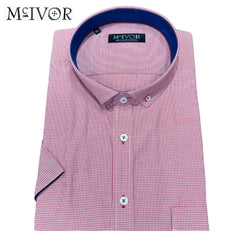 Mc Ivor Ryan Red Check Shirt Red