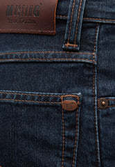 Mustang Tramper Dark Wash Stretch Jean Navy