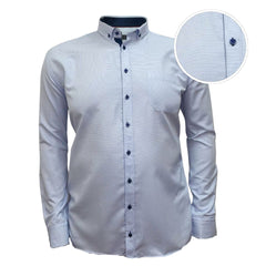 Mcivor Senan Long Sleeve Shirt Blue