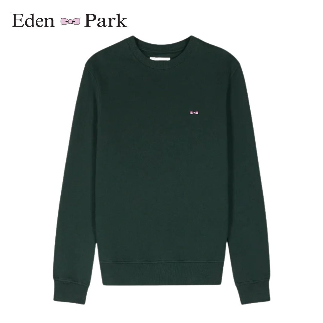 Eden Park Round Neck Verdon Sweater Green