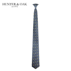 Hunter & Oak X-Long Navy Square Detail Navy