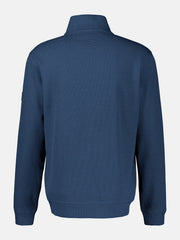 Lerros Quarter Zip Storm Blue Sweatshirt Blue