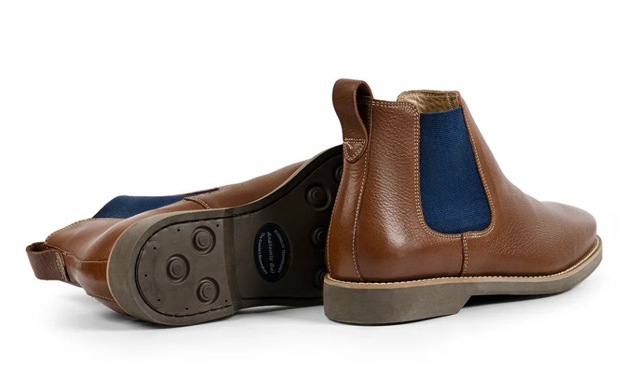 Anatomic Cardoso Leather Chelsea Boots Brown