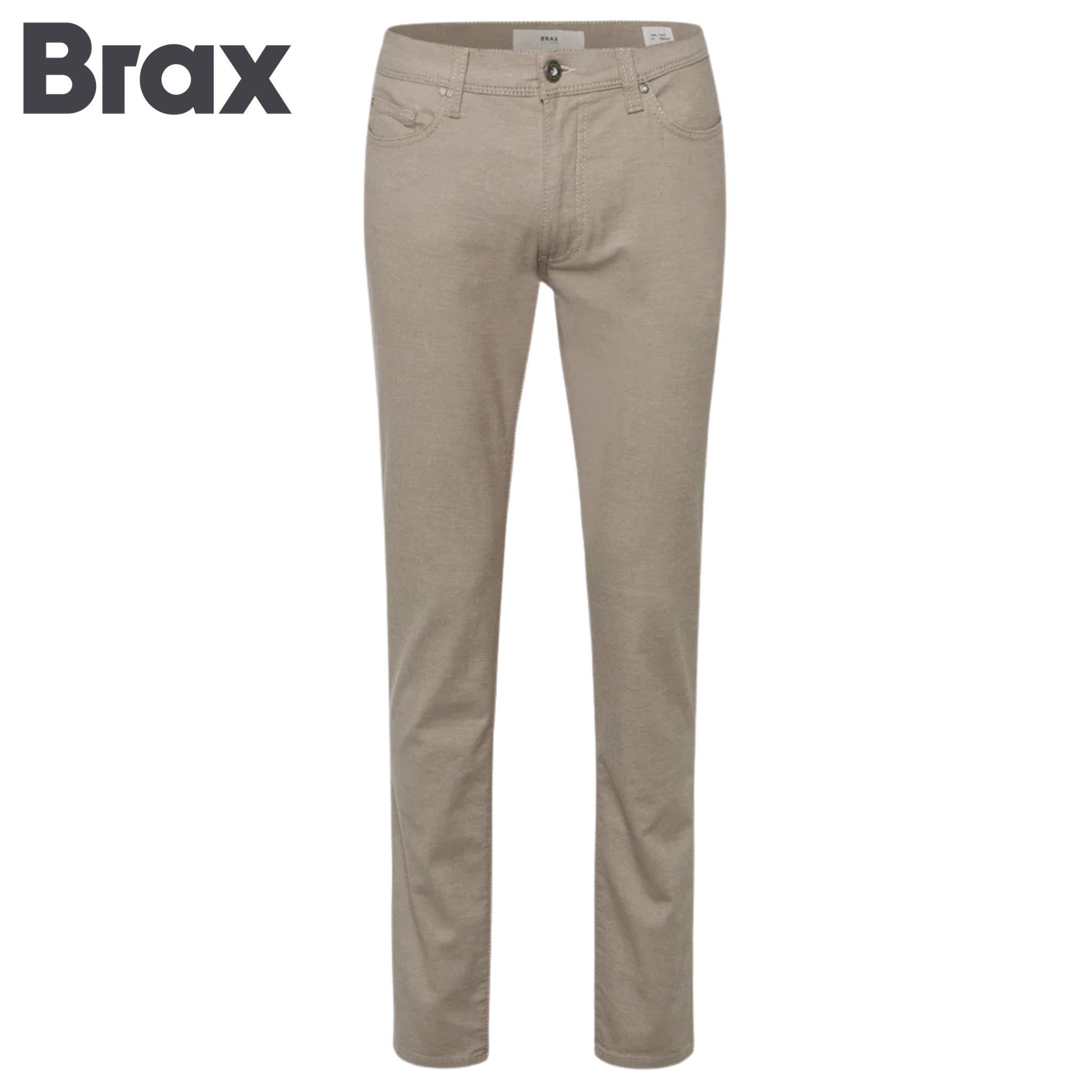 Brax Cooper Fancy Beige Trouser Beige