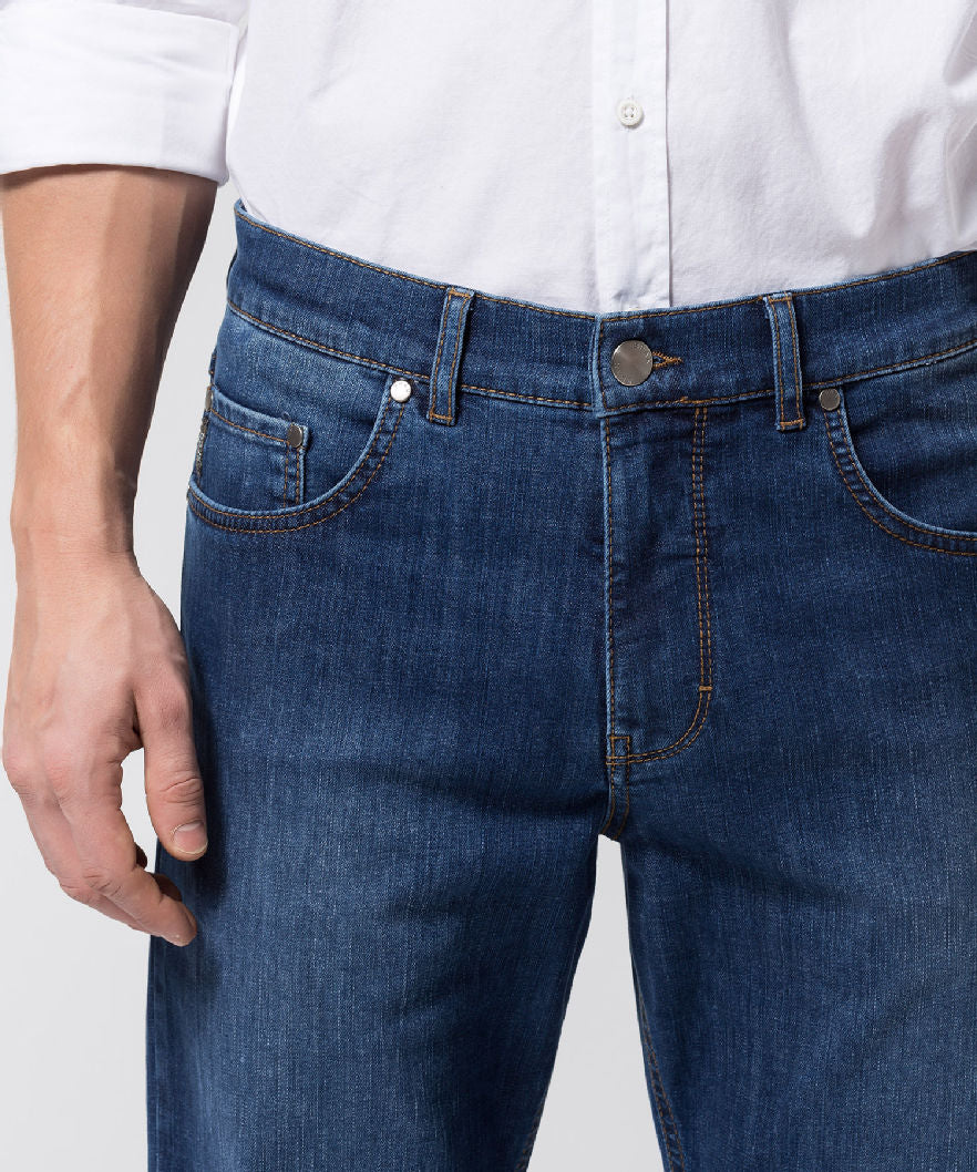 Brax X-Tall Master Cooper Blue Jean Blue