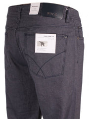 Brax Cooper Two Tone Navy Chinos Blue