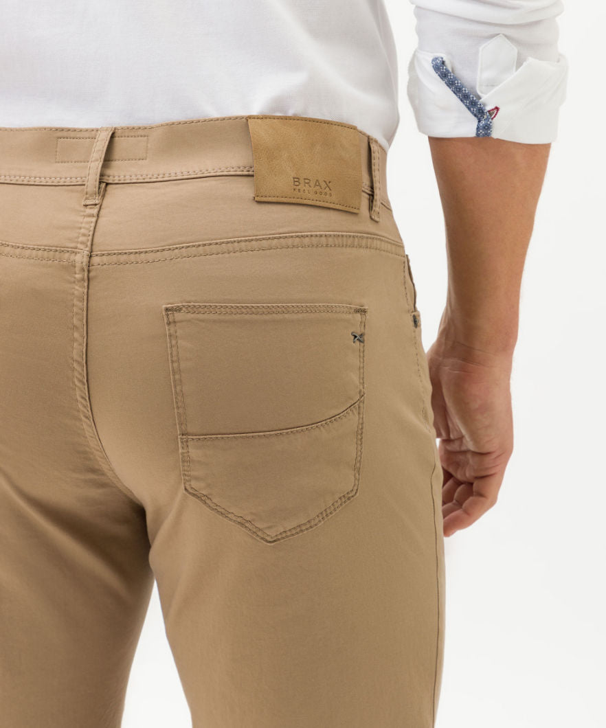 Brax Cadiz Marathon Biscuit Chinos Beige