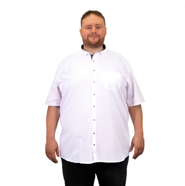 Mc Ivor Callum White Twill Shirt White