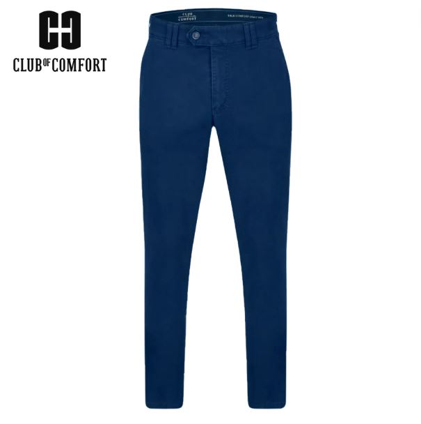 Club Of Comfort X-Tall Denver Blue Chino Navy