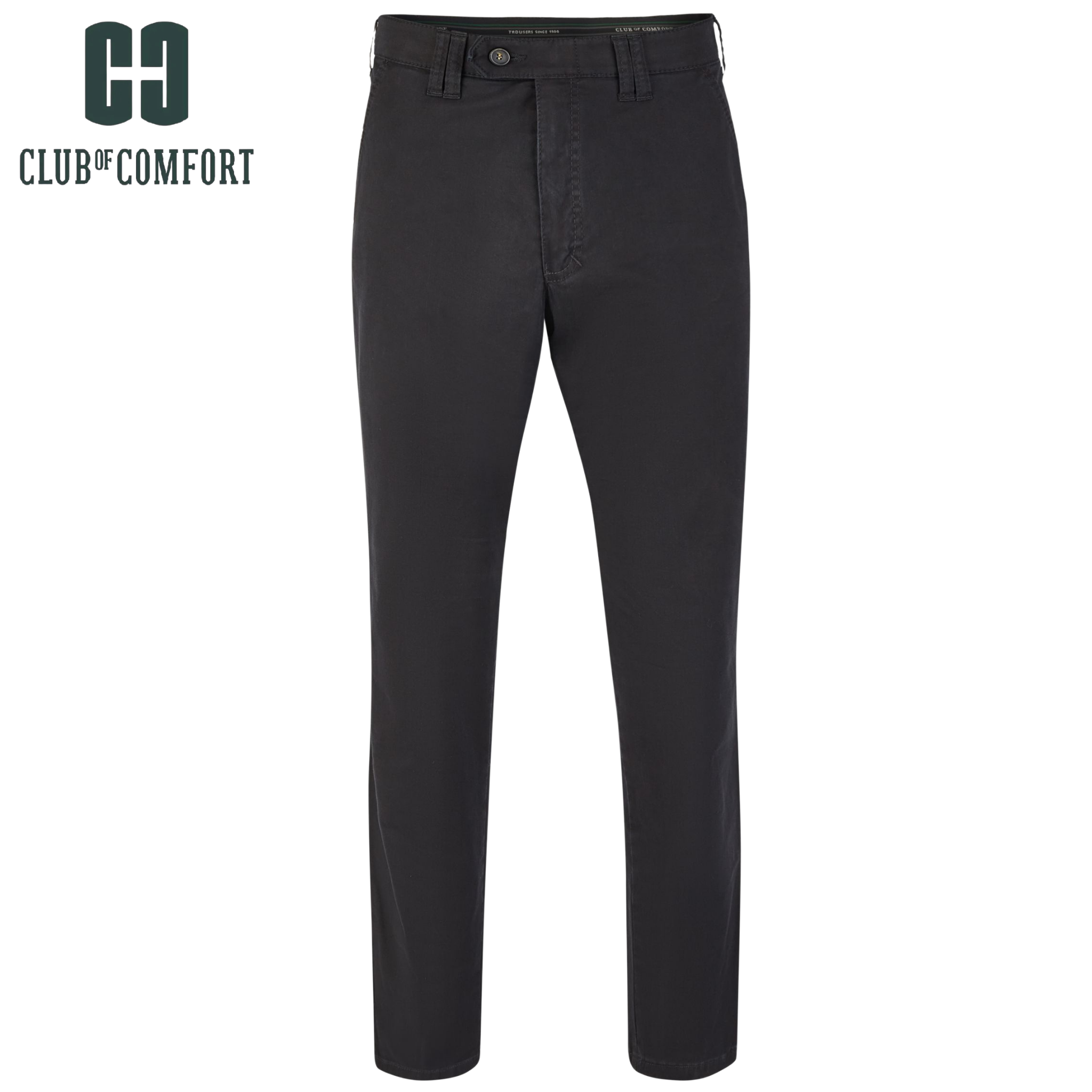 Club Of Comfort X-Tall Stretch Chinos Navy