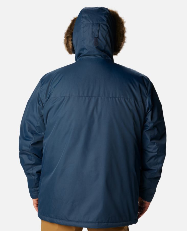 Columbia Leif Trail Navy Parka Jacket Navy