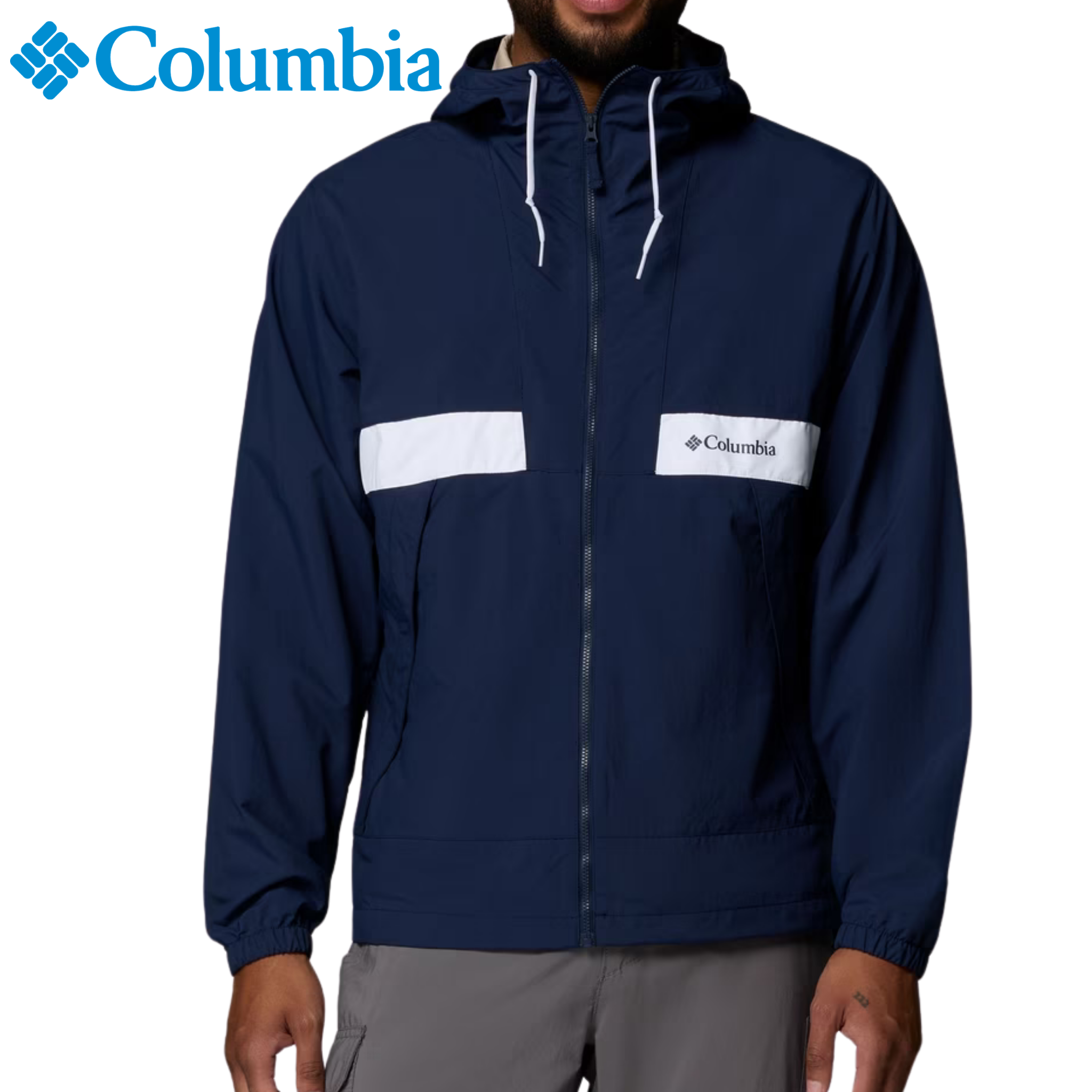 Columbia Spire Valley Hooded Jacket Navy