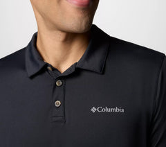 Columbia Tech Trail Utility Polo Shirt Black