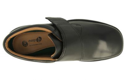 D.B Derek Extra Wide Black Leathe Black