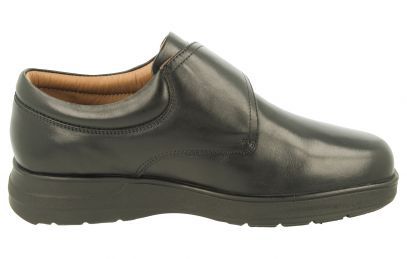 D.B Derek Extra Wide Black Leathe Black