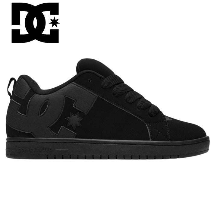 D.C. Court Graffik Black Black Shoe Black
