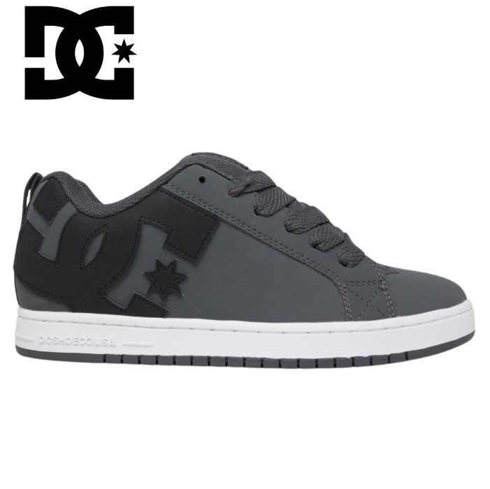 D.C. Court Graffik Grey & Black Shoe Grey