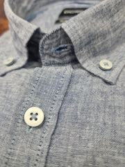 D.C.R.K. Oxford Short Sleeve Shirt Navy