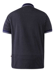 Duke X-Tall Battersea Navy Polo Shirt Navy