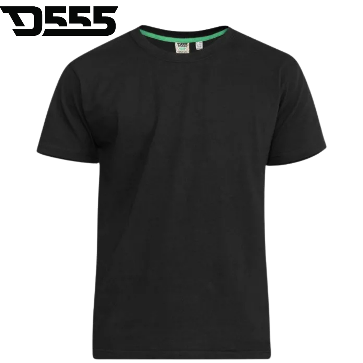 Duke Premium Weight Combed Cotton Tee Black
