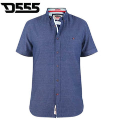 Duke Stratford Short Sleeve Blue Shirt Blue